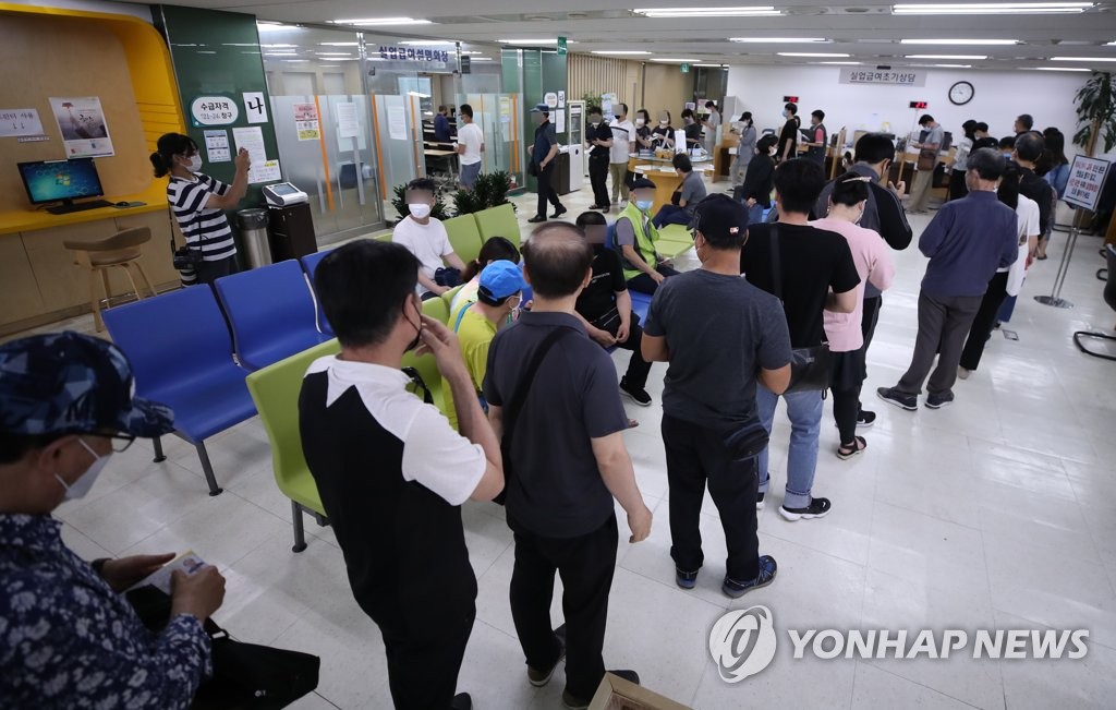 失業率４．３％に悪化　６月では統計開始後ワースト＝韓国