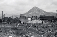 １９５２年　爆撃後のソウル市内