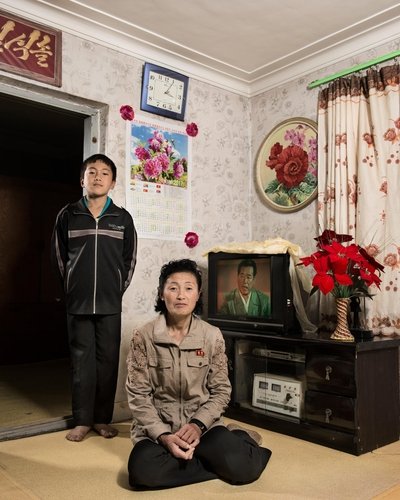 Home of a North Korean farmer