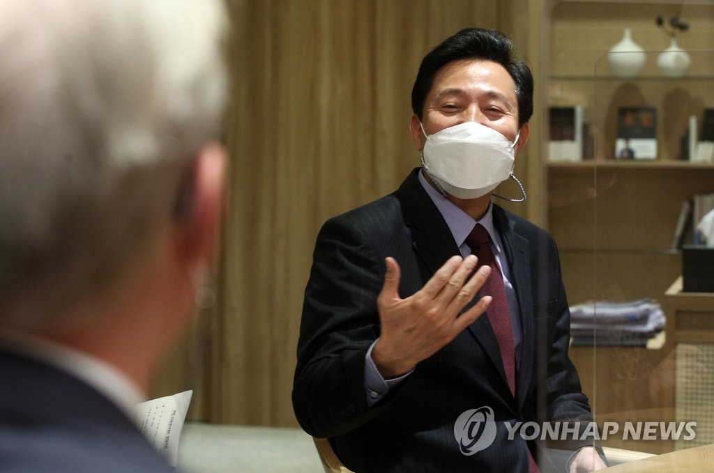 呉世勲ソウル市長（資料写真）＝（聯合ニュース）