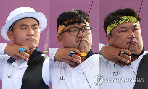 (LEAD) JO de Tokyo-Tir à l'arc : l'équipe masculine sud-coréenne remporte la médaille d'or