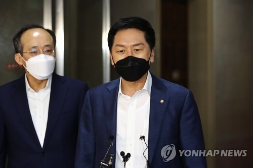김기현 "여야 숫자맞추기 결과…권익위 각본에 분노"