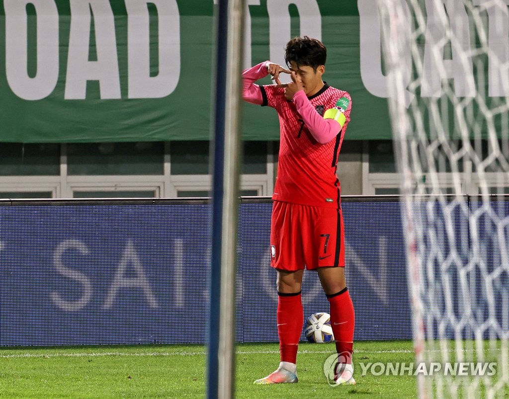 Exhausted Son Heung-min finds new gear in World Cup qualifying win for S. Korea