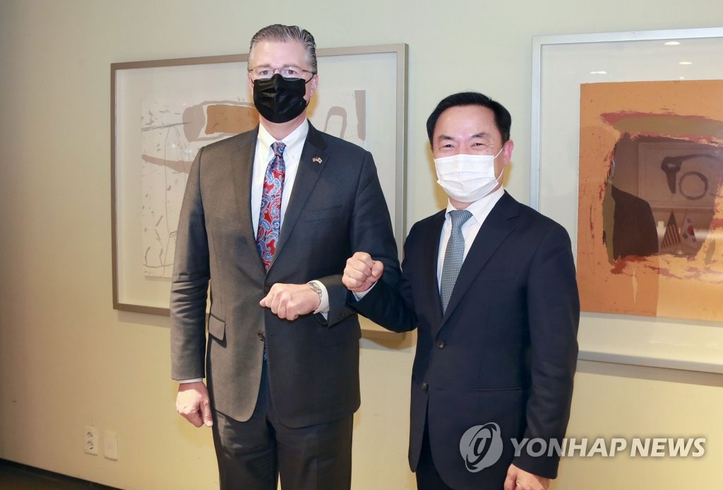 韓国通商次官補と米国務次官補が会談　供給網強化での協力協議