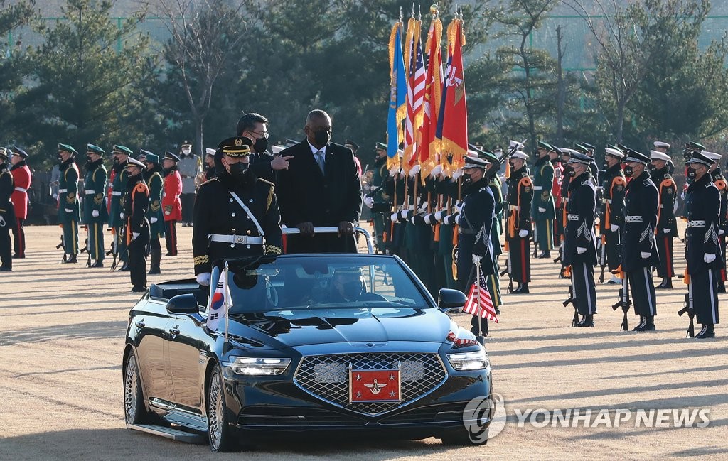وزيرا دفاع كوريا الجنوبية والولايات المتحدة