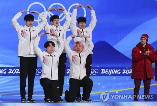 (LEAD) Pékin 2022 : malgré la pandémie et l'arbitrage, la Corée du Sud atteint son objectif modeste de médailles