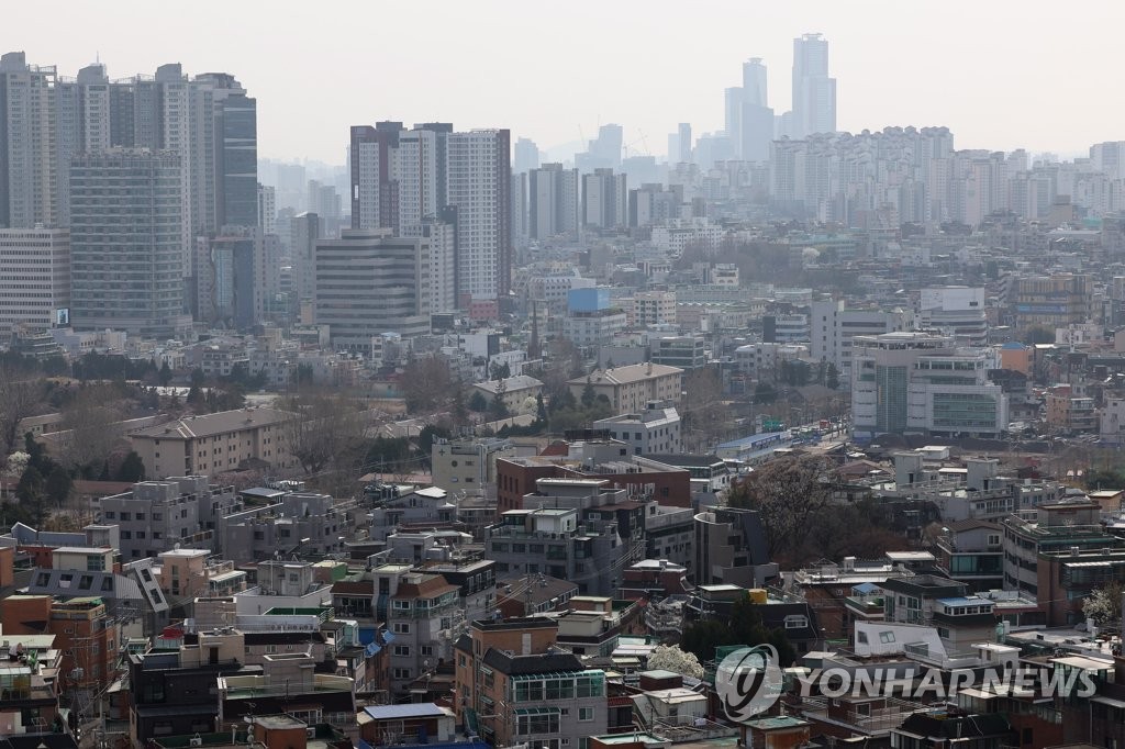 서울시내 단독 다가구 주택 지역 