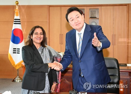 韓国次期大統領が印大使と面会　クアッド作業部会との協力へ支持要請