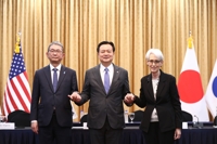 한미일 외교차관 서울서 회동…대북대응·글로벌 공조 협의(종합)