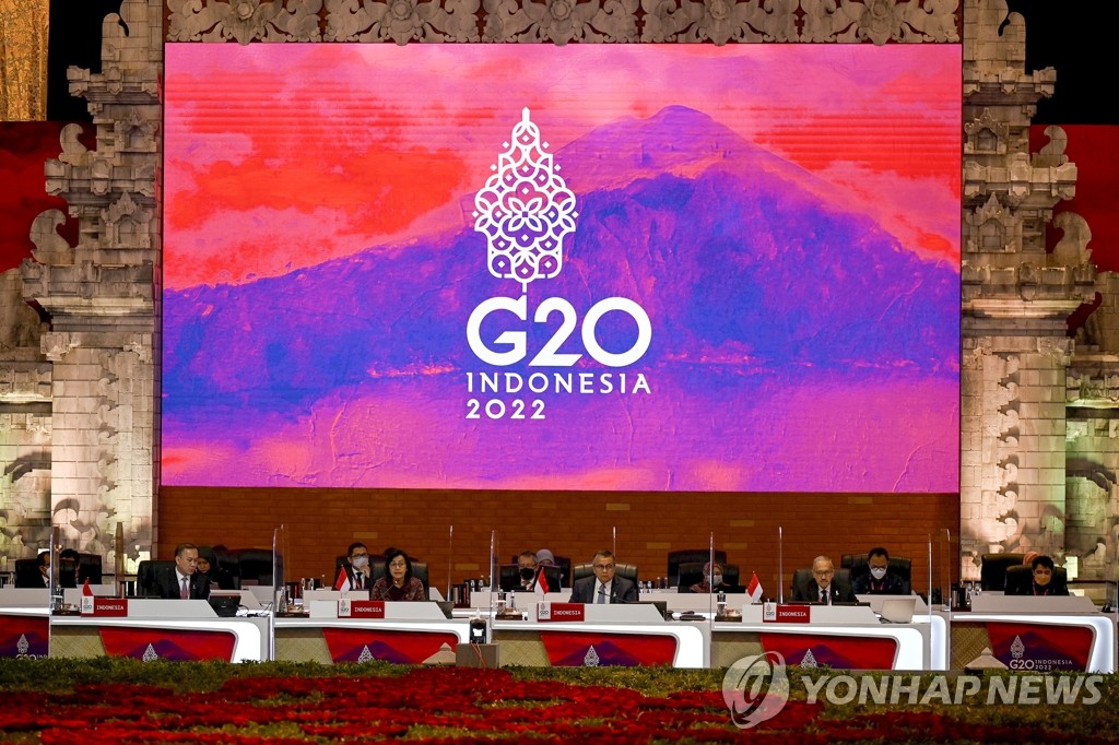 G20 공동성명 "회원국 '대부분'이 우크라 전쟁 강력 비난"