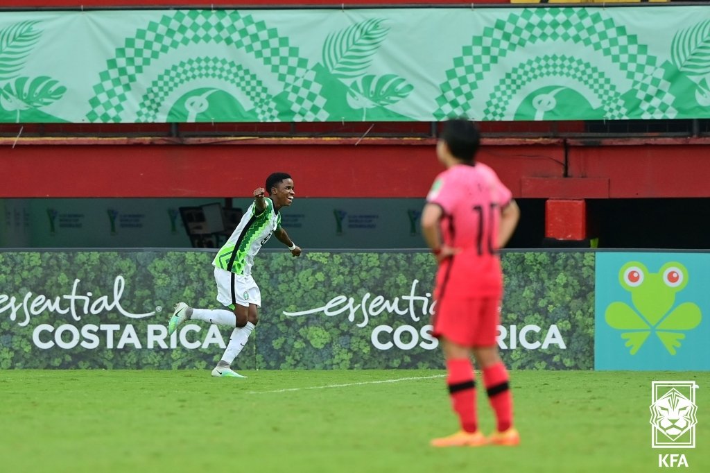 한국, U-20 여자 월드컵서 나이지리아에 0-1 분패