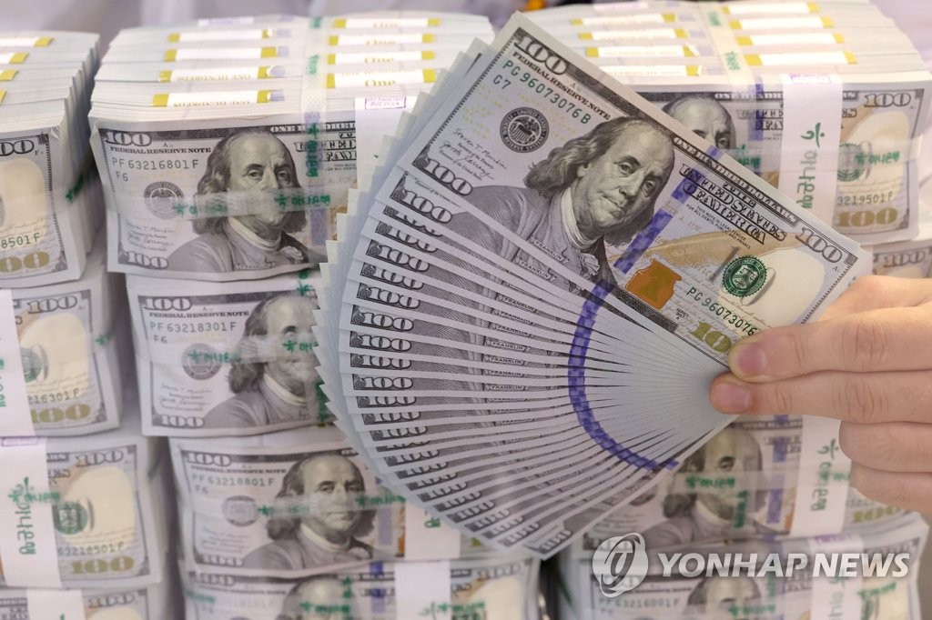 韓国通貨ウォンが対ドルで約１３年６カ月ぶりの安値水準を記録した（資料写真）＝（聯合ニュース）