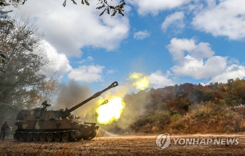 육군 5포병여단 포천·연천·철원 일대서 야외 전술훈련