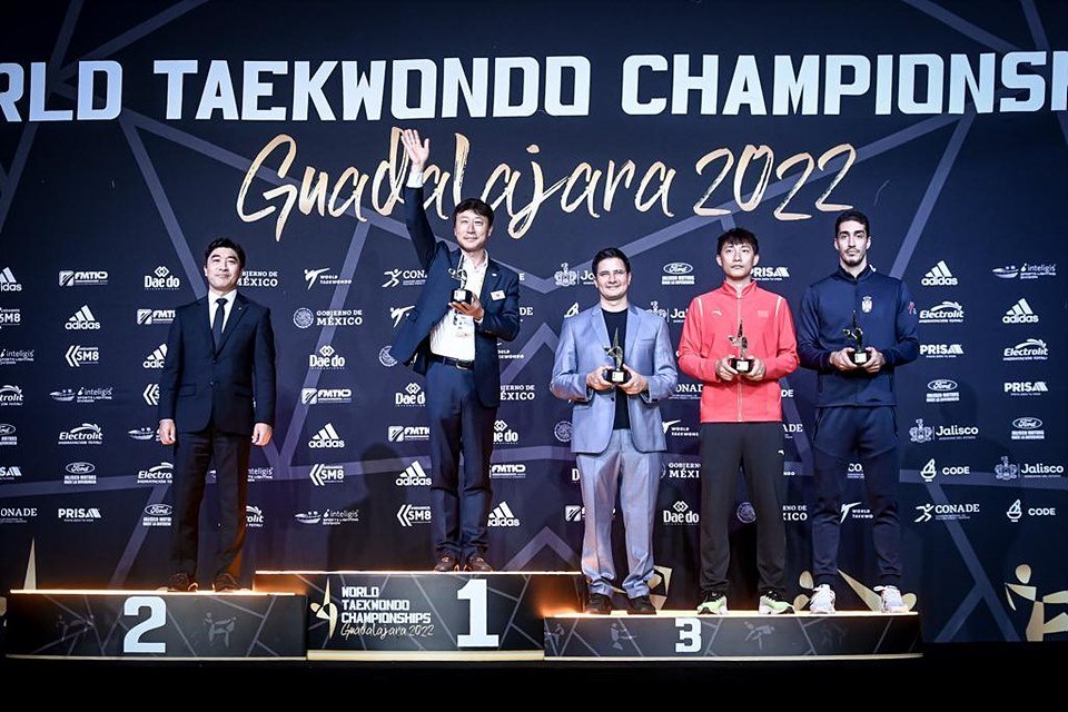 한국 태권도, 세계선수권 남자부 '금2·은1·동1' 수확