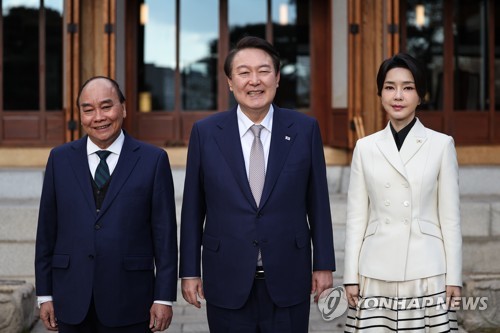 Reunión entre los líderes de Corea del Sur y Vietnam