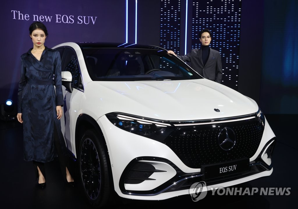 메르세데스-벤츠 전기 SUV '더 뉴 EQS SUV' 국내 출시