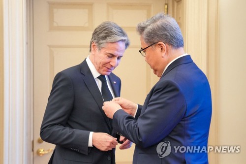 Blinken reaffirms U.S. commitment to strong alliance with S. Korea