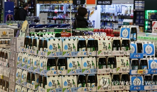 작년 소주·맥주 등 주류물가 6% 상승