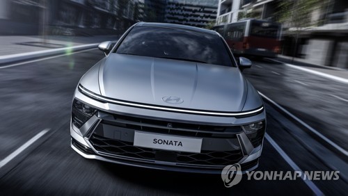 Hyundai Motor Co. a dévoilé le lundi 27 mars 2023 le design de la berline Sonata The Edge. (Photo fournie par Hyundai Motor. Revente et archivage interdits) 