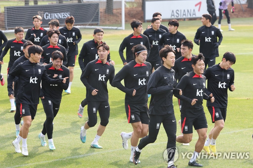 サッカー韓国代表　ウルグアイ戦へ