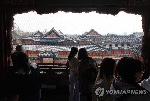 Spring at royal palace