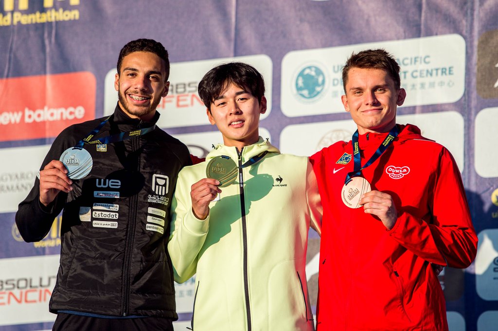 Jun Woong-tae Wins Pentathlon World Cup | Yonhap News Agency