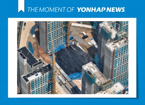  재시공 결정된 검단 신도시 아파트 건설현장