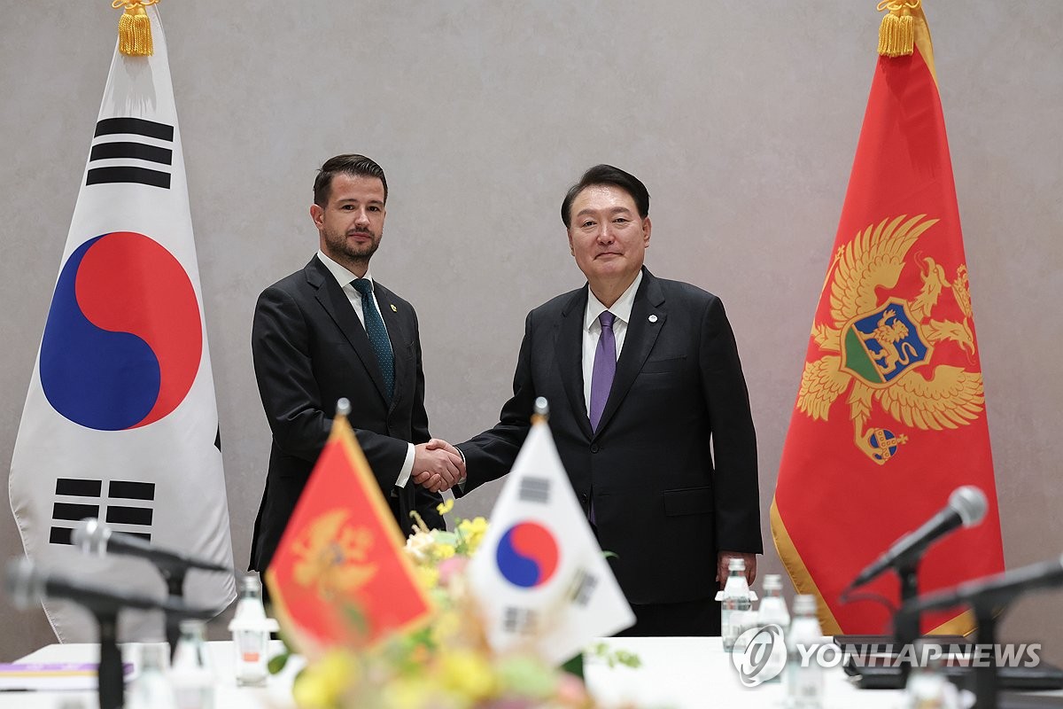 S. Korea-Montenegro summit