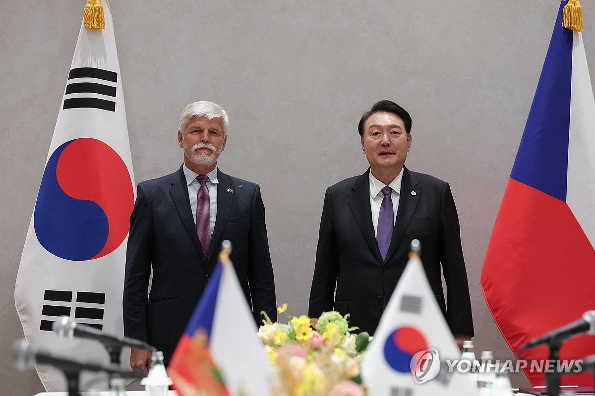S. Korea-Czech Republic summit