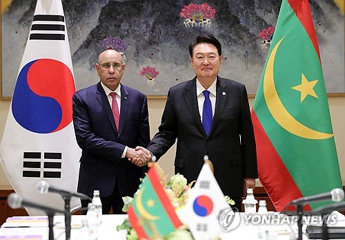 Sommet Corée-Mauritanie
