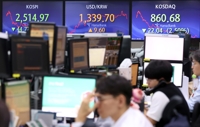 코스피, 넉 달 만에 2,500 붕괴…외인 6거래일 연속 순매도(종합)