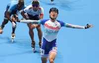 롤러 최광호, 남자 스프린트 1,000ｍ 금빛 질주…정철원 은메달