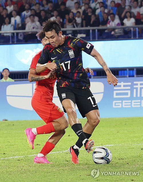 El segundo gol surcoreano ante China