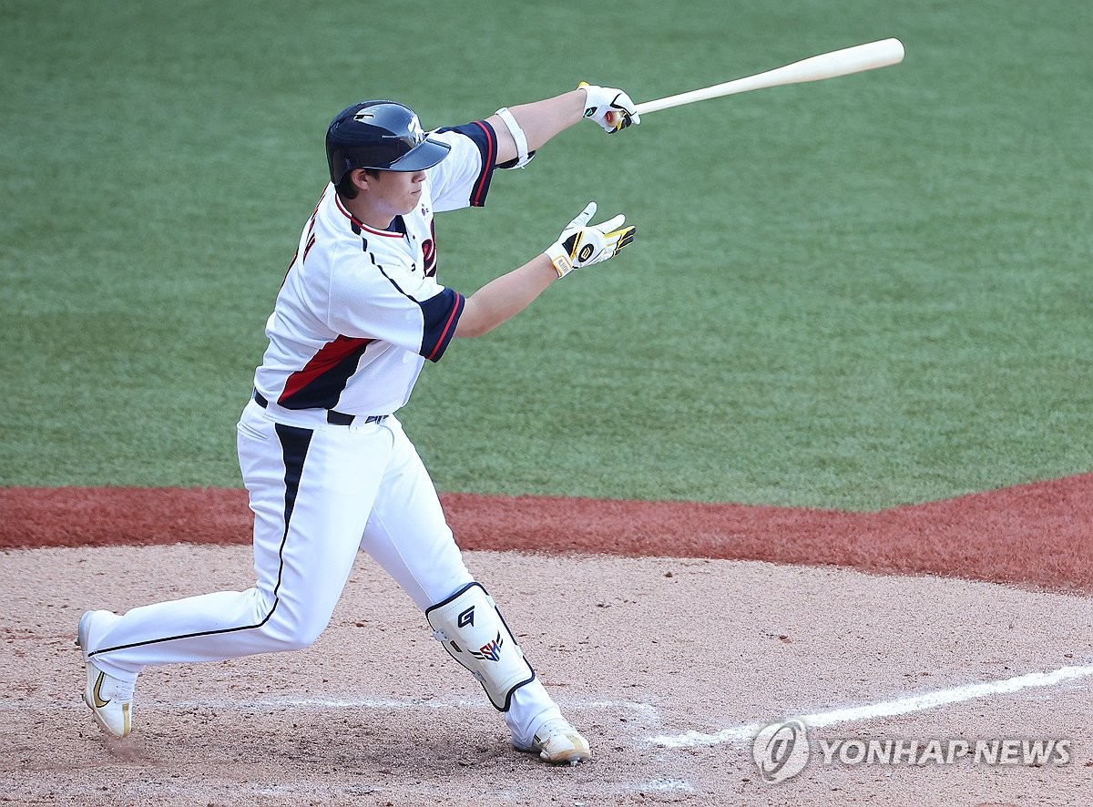 1타점 적시타 친 노시환