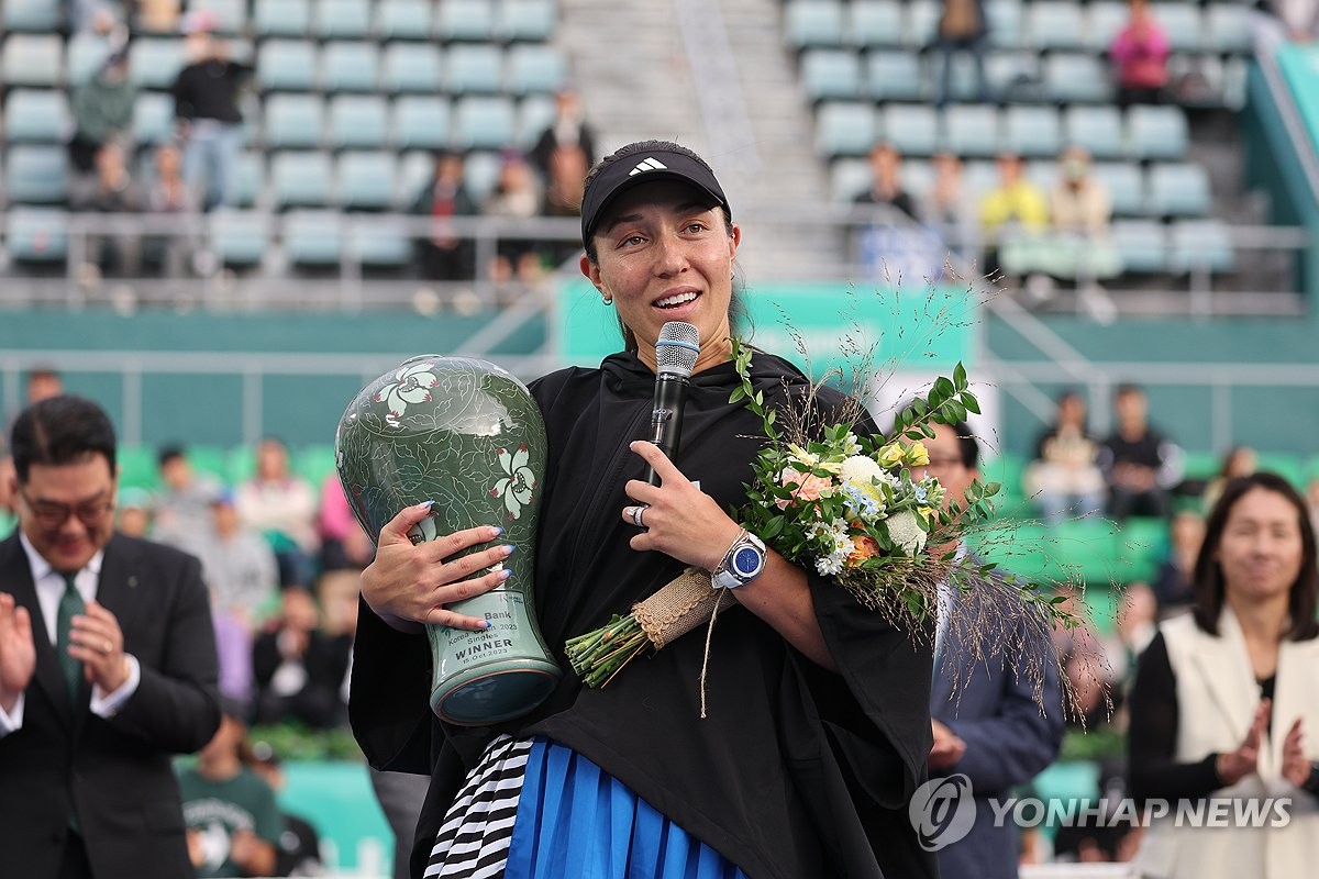 2023년 코리아오픈 우승 페굴라