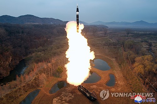  N. Korea claims successful launch of new IRBM tipped with hypersonic warhead