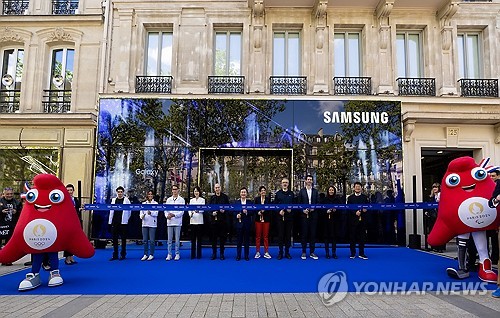 Samsung abre una zona de experiencia en París