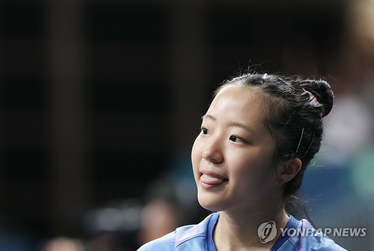 (LEAD) (Olympics) Shin Yubin finishes 4th in women's singles in table