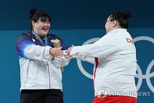  박혜정 "역도 요정 별명은 내 것…2028 LA선 리원원에게 도전"