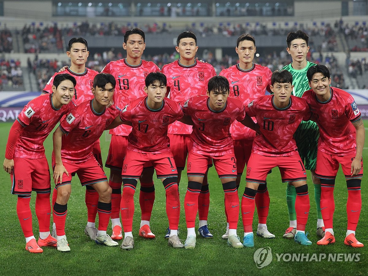 한국 축구 FIFA 랭킹 22위…지난달보다 한 계단 올라