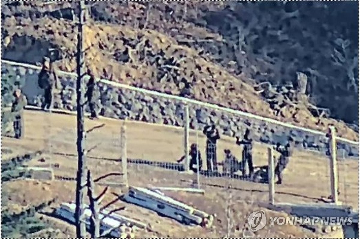 軍事境界線越えた北朝鮮軍兵士に韓国側が警告射撃＝国連軍司令部