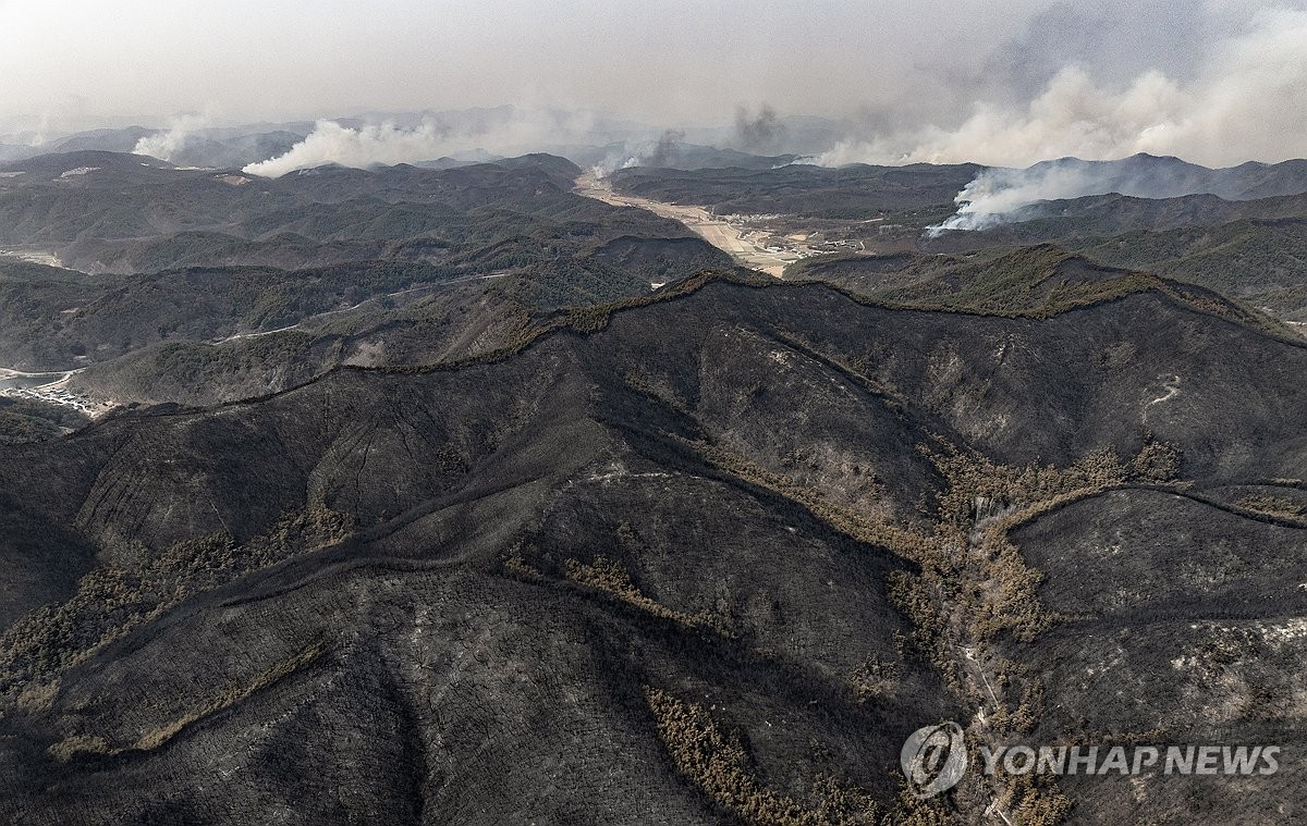 【韓国】 大規模山火事の死傷者６５人に　４万８千ヘクタールに被害 ［3/28］  [仮面ウニダー★]YouTube動画>1本 ->画像>4枚 