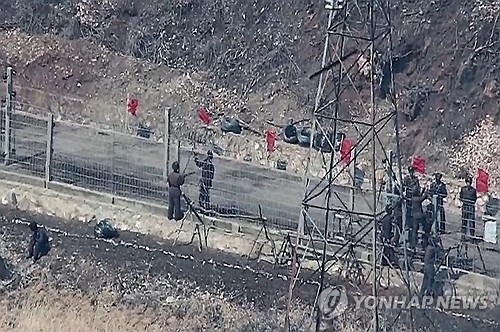 北朝鮮兵約10人が軍事境界線を一時侵犯 警告射撃実施＝韓国軍