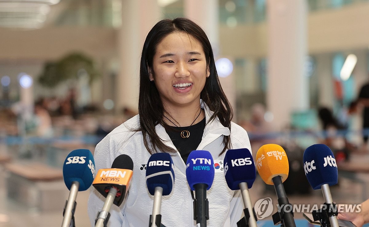 인도네시아오픈 우승 소감 밝히는 안세영
