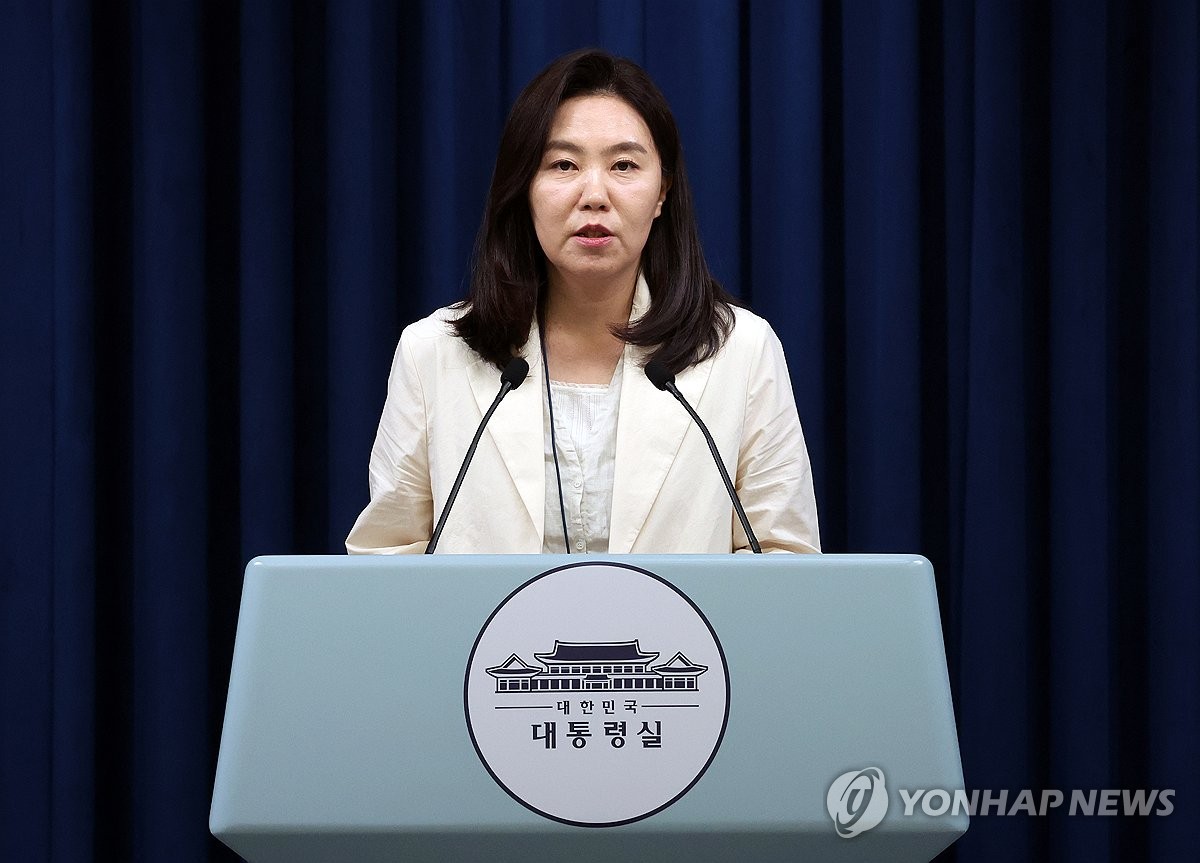강유정 대통령실 브리핑