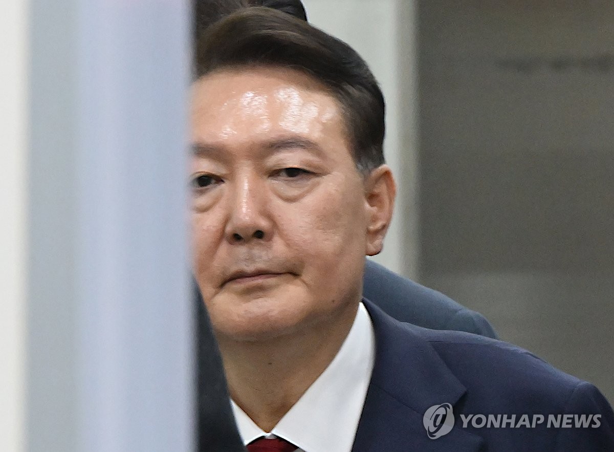 [1보] 윤석열 전 대통령, 내란특검 구속 후 첫 조사 불응