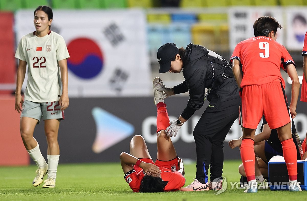 동아시안컵 나선 신상우호 또 부상 악재…'젊은피' 전유경 하차