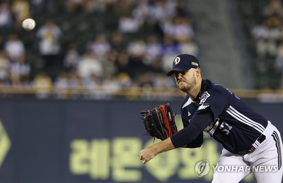두산 선발 콜어빈