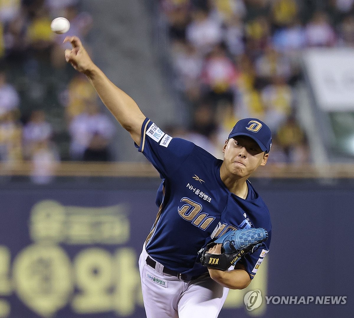 NC 김태경, LG전 선발 등판해 1이닝 1피안타 1실점 비자책