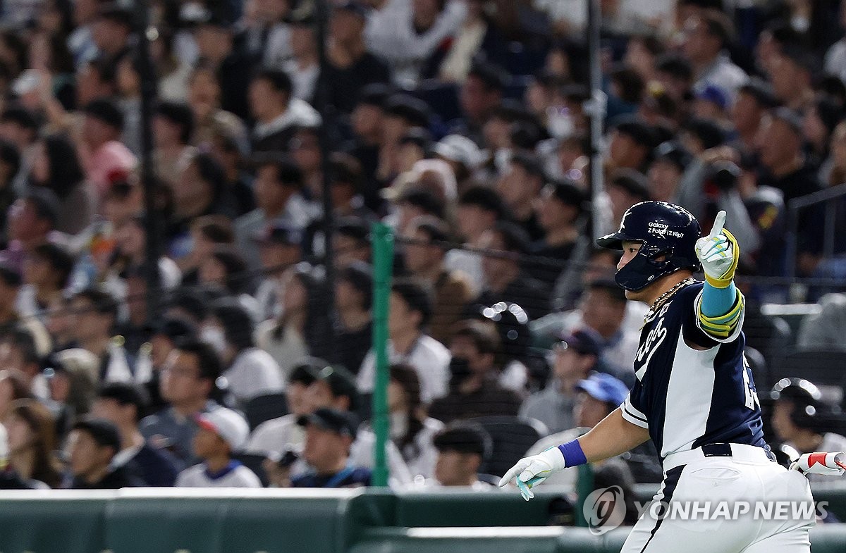 안현민, 선제 투런포 쾅